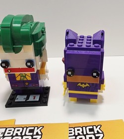 Lego Brick Headz DC Comics Joker Robin Batgirl 41586 41587 41588 - 99% complete