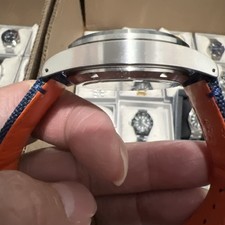 Authentic Seiko 5 Sports😁 SRPH31 Men's Automatic Watch Blue Dial 🍺(NWT😱) 9