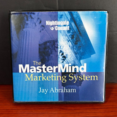 VINTAGE Jay Abraham The MasterMind Marketing System Complete 7 Disc Set Workbook