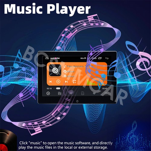 10.1in Android 12 Car Headrest Rear Seat Monitor MP5 Player WIFI Touch Screen - Picture 8 of 24