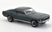 Norev 1:43 Jet Car Ford Mustang Fastback 1968 - Satin Green