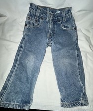 Levi's 550 Relaxed Fit Tapered Leg Jeans Toddler 3T Blue Denim Vintage Y2K