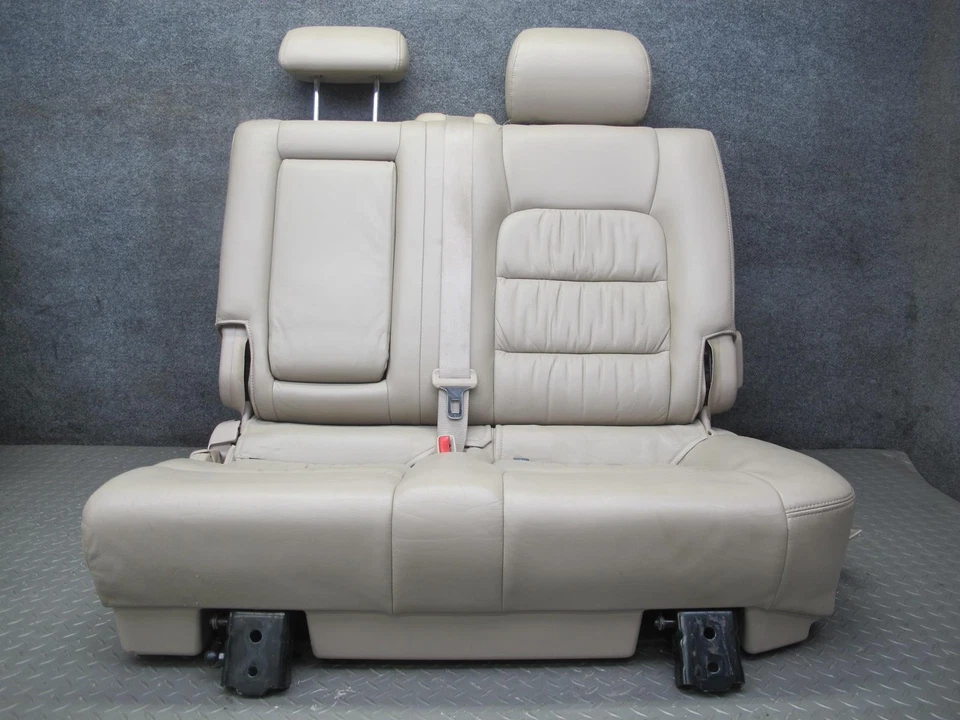 Juego de 2 asientos traseros de cuero izquierdo y derecho Lexus LX470 1998-2002 Foto 4 de 4