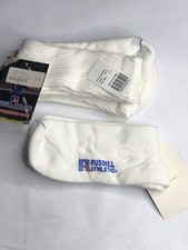 Vintage Russell Athletic Performance Crew Socks Size 10-13 Lot Of 3 Pairs