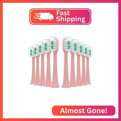 CILGEWH Replacement Toothbrush Heads 10 Pack for AquaSonic icon Electric Toothbr