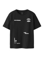 Name IT Jungen Nkmtyler Ss Nreg Top Box, Black, 134/140 Cm