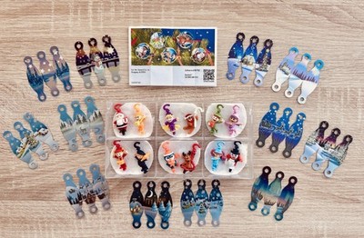 Kinder Joy Komplettsatz Weihnachten VS302 - VS313 mit 12 BPZ USA 2026