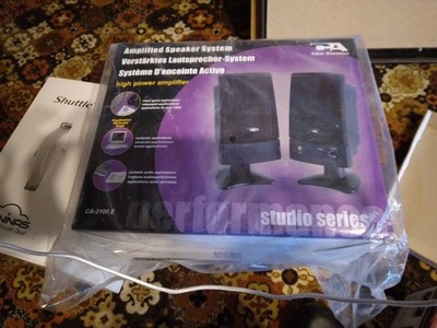 Cyber acoustics CA-2100 E Amplified computer speaker system