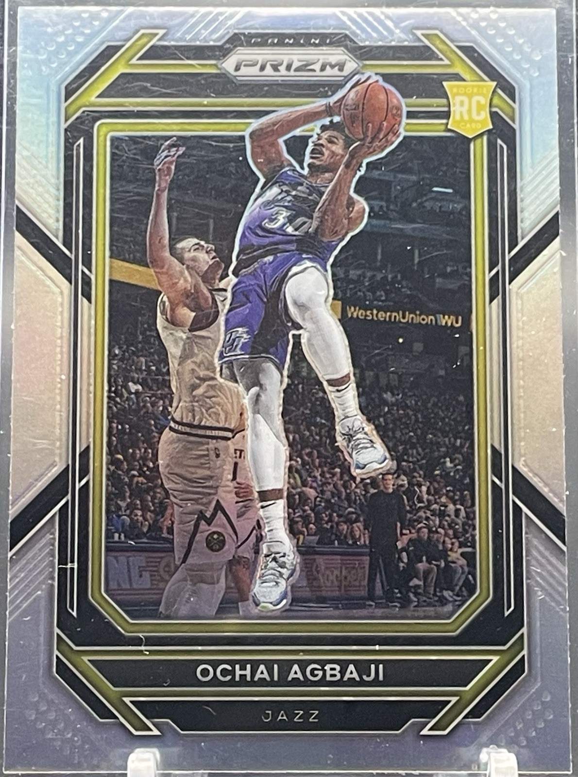 2022 Panini Prizm - Silver Prizm #267 Ochai Agbaji (RC)