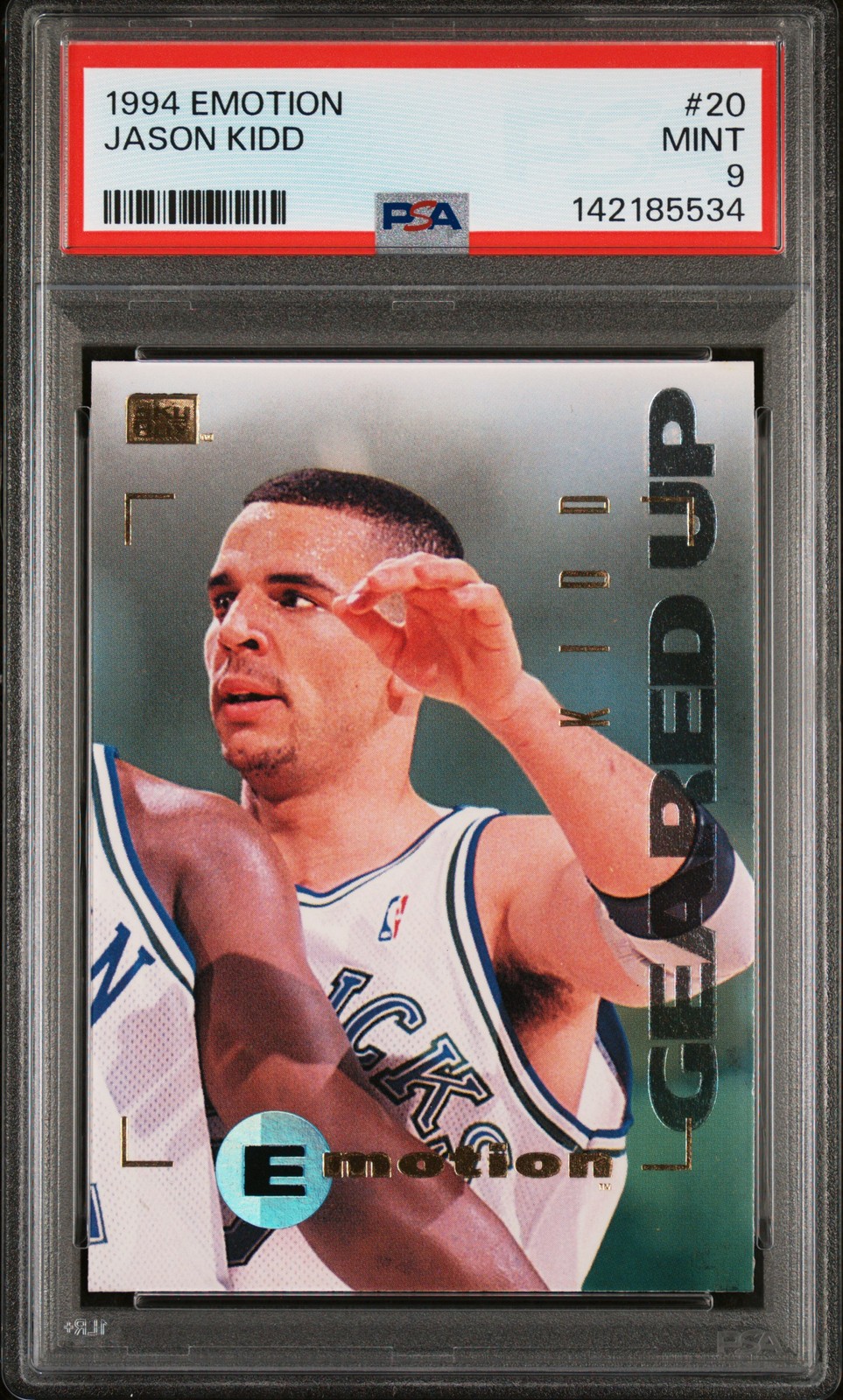 1994 E-MOTION #20 JASON KIDD ROOKIE RC PSA 9