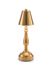 UMEXUS Small LED Cordless Table Lamp, Battery Operated Rechargeable Lamp for ...