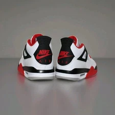 NIKE AIR JORDAN IV 4 RETRO OG FIRE RED MENS BASKETBALL SHOES -  MENS SZ 9.5