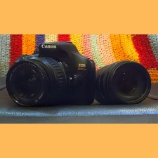 Canon EOS Rebel T6 Digital Camera With EF-s 18-55mm and EF 75-300 Bundle
