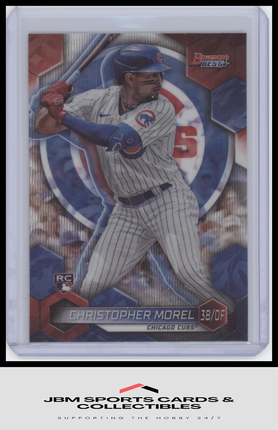 2023 Bowman's Best #45 Christopher Morel Wave Refractors