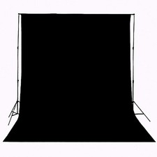 Black Backdrop for Photography Portrait Background Screen 8x10ft,