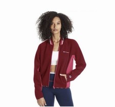 Champion NWT Sports Jacket Variety Cranberry Pink Full Zip Athletics Women  s XS
