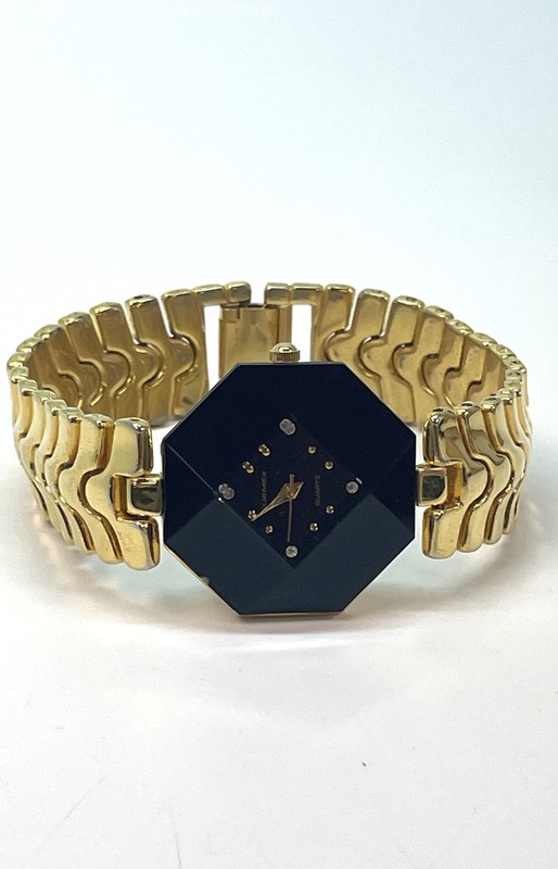 Gold Tone Quemex Women's Stainless-Steel Back Watch 62.4g