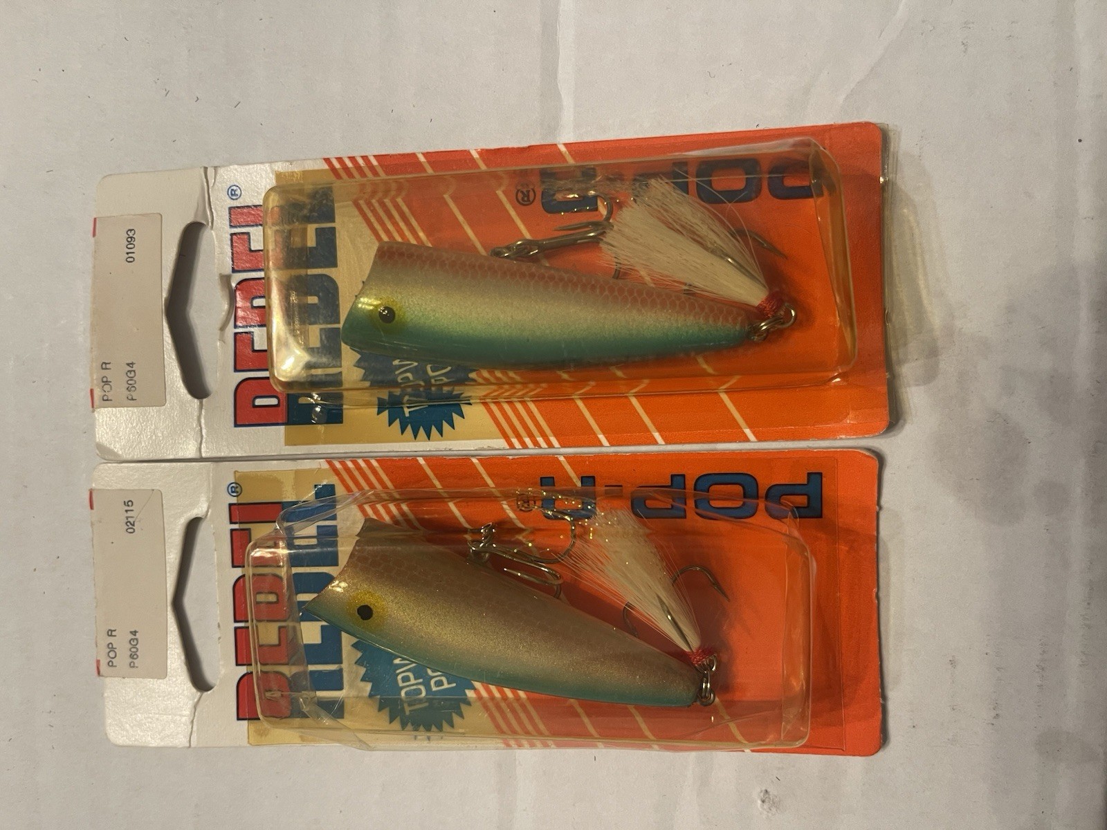 Rebel Pop-R P6034 - Green Shiner - 1993 - Discontinued - Lot Of 2