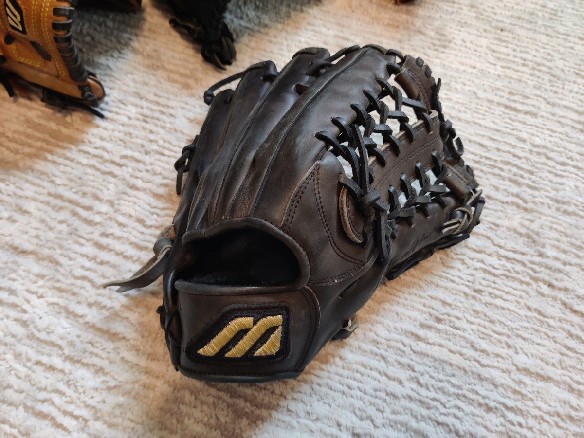 MIZUNOグローブ Mizuno Pro Baseball Glove 12.75 Inch Black Right Hand Throw
