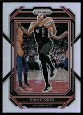 Kiah Stokes 2023-24 Panini Prizm WNBA Silver Prizm Las Vegas Aces #34