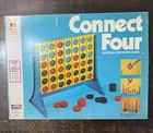 Milton Bradley Vintage Connect Four Vertical Checkers Game 1977 Complete