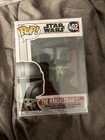 Funko Pop! Star Wars: The Mandalorian - Mandalorian Flying with The Child