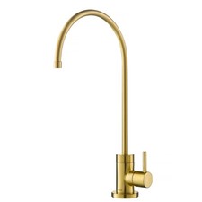 KRAUS Purita 100 Lead-Free Kitchen Water Filter Faucet Brushed Brass FF-100