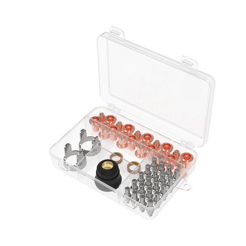 IPT40 45pcs Elettrodo punta torcia taglio plasma materiali di consumo per YESWELDER CUT65n1 - Foto 10 di 10