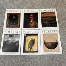 Lot Of 6 Vintage Timeline Magazine, 1987-1989