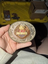 1978 Raintree Harley Davidson Eagle and Shield Belt Buckle