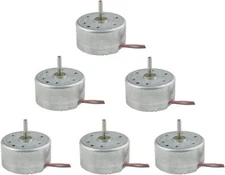 CHANCS Micro DC Motor Hobby 300 3V-6V 2500RPM 300 6PCS 
