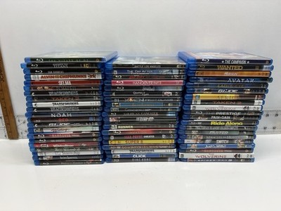 59 Blu-ray & DVD Movie Lot Action Comedy Disney Marvel James Bond Transformers