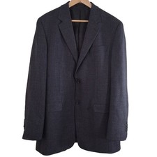 CHAPS 42L Tweed Blazer 100 Wool Jacket Academia Old Money Ivy League Sport Coat