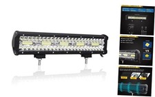 LED Light Bar Spot Flood Combo Beam 12V 24V Offroad Driving 15 inch 300W