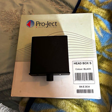 Pro-Ject Head Box S 2-Channel Headphone Amplifier Class AB Black RCA Input