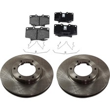 Front Brake Disc Rotors and Pads Kit for Toyota Land Cruiser Lexus LX450 96-97