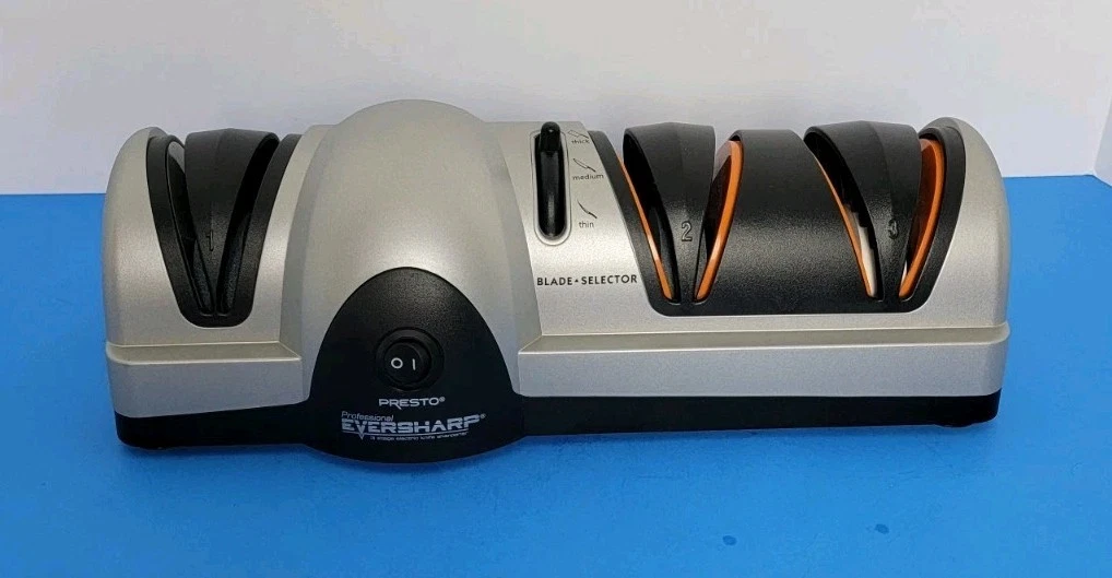 Presto Eversharp Professional Electric 3 Stage Knife Sharpener - Clean