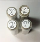 1954 S  UNCIRCULATED JEFFERSON NICKEL CHOICE TO GEM BU ROLL