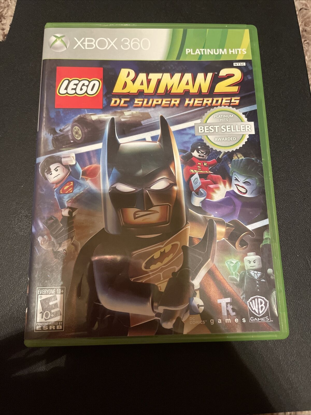 Jogo Lego Batman Dc Super Heroes Xbox 360 Original Mf