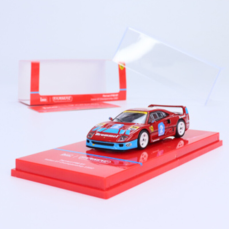 Tarmac Works 1:64 Metal Model Car Ferrari F40 GT Die-Cast Rcing Sport Vehicle