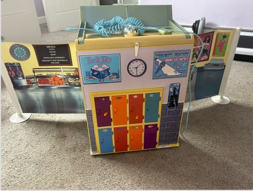 barbie high school playset generation girl vintage used