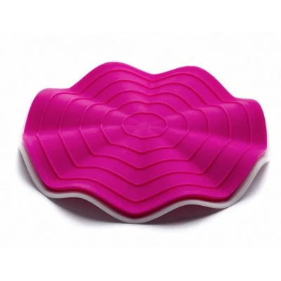 FusionBrands HeatWave Trivet with Removable Silicone Pot Holder - Fuchsia