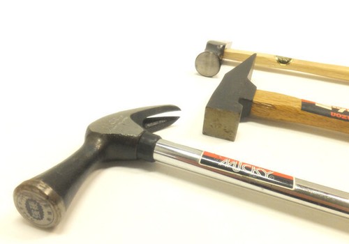 Unused Japanese Vintage Hammer Genno 玄能 金槌 set of 3 Japanese carpenter tools - Picture 4 of 13