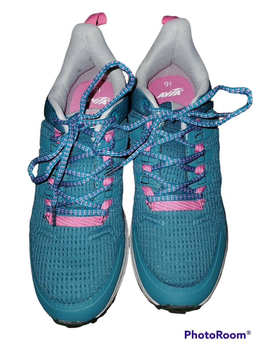 Avia Womens Sovereign 28802104 Blue/Pink Running Shoes Sneakers