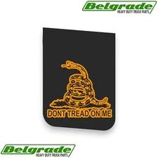 (2 Pack) Truck And Trailer, Mud Flap DONT TREAD ON ME 24x30in Poly