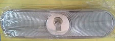 *NEW* LIGHT FIXTURE PLASTIC CLEAR CHROME BATTERY OPERATED ONOFF SWITCH RV CAMPER
