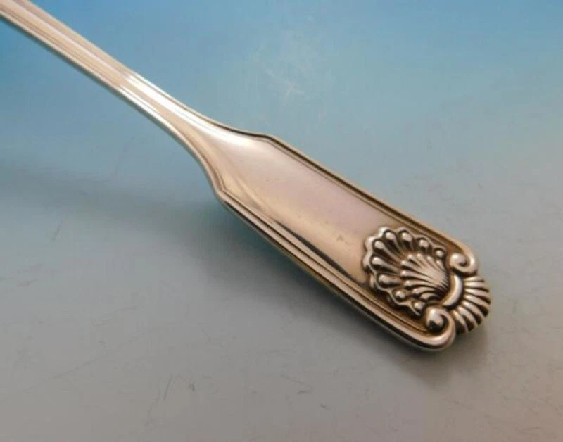 Fiddle Shell by Frank Smith Sterling Silver Serving Spoon 8 3/8" Heirloom - Image 2 of 2