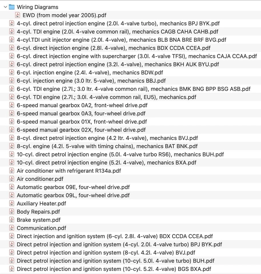 Audi A6 (C6) 2005-2011  manuale officina su cd - Immagine 2 di 4