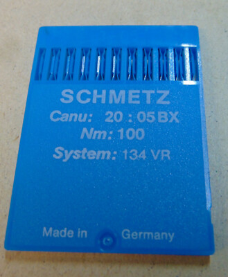 10 St.Nähmaschinennadeln 134,(797, 135x5, DPx5, SY 1955)  Stärke 100 #4838#