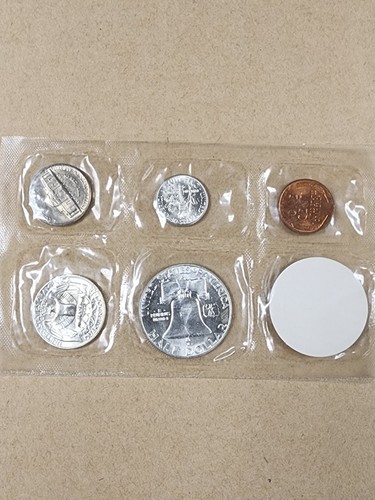 1958 Uncirculated Mint Set Denver Mint, Sealed - Picture 2 of 2